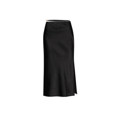 Midi-rok Jacquemus , Black , Dames