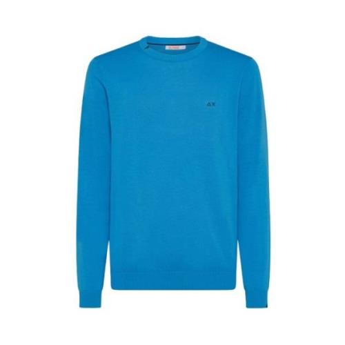 Klassieke Sweatshirts Sun68 , Blue , Heren