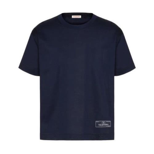 T-shirts en Polos Blauw Valentino Garavani , Blue , Heren