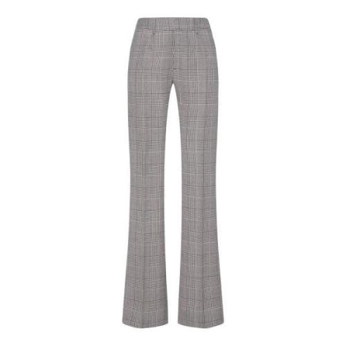 Wide Trousers Alessandra Rich , Gray , Dames