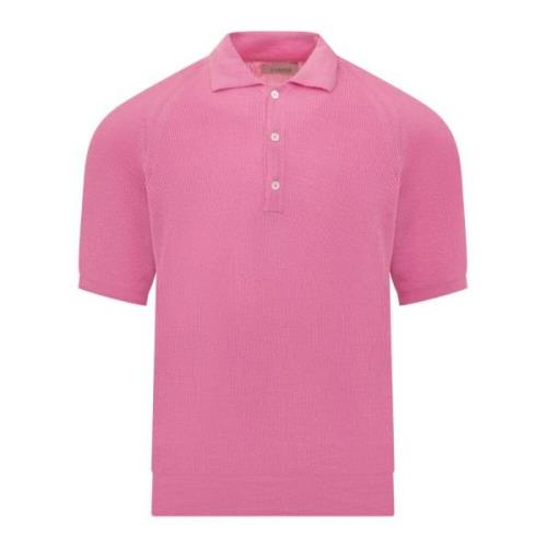 Polo Shirt Laneus , Pink , Heren