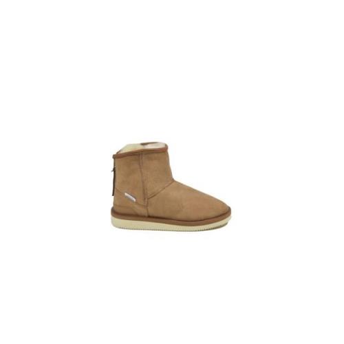 Winterse Comfortabele Platte Winterlaarzen Suicoke , Brown , Unisex