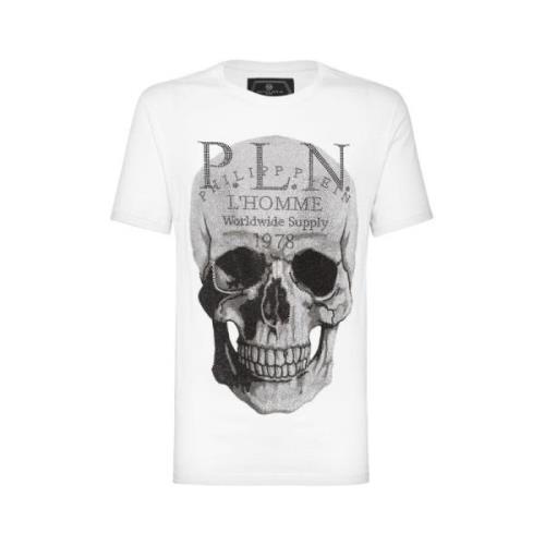 T-shirts Philipp Plein , White , Heren