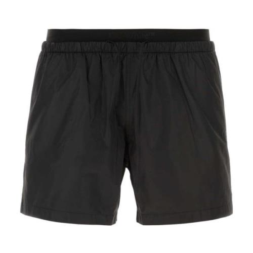 Casual Shorts Off White , Black , Heren