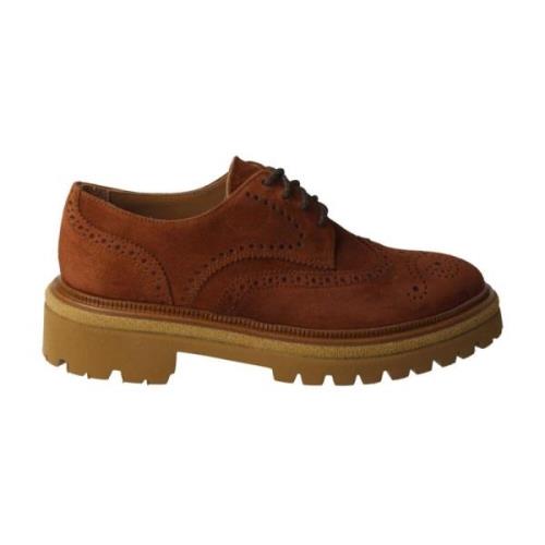 Dames Teja Veterschoen Calce , Brown , Dames