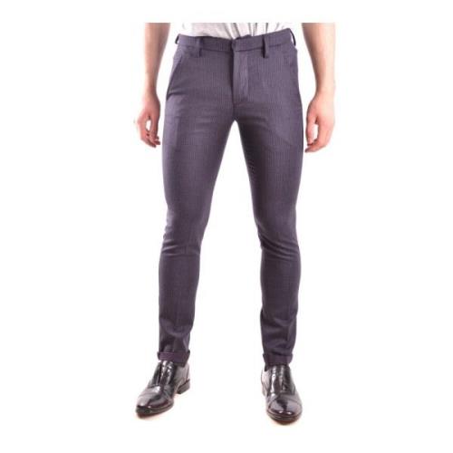 Smal gesneden broek Dondup , Blue , Heren