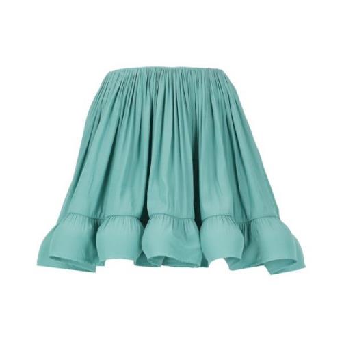 Short Skirts Lanvin , Green , Dames