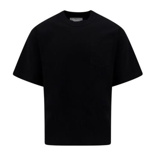 T-Shirts Sacai , Black , Heren