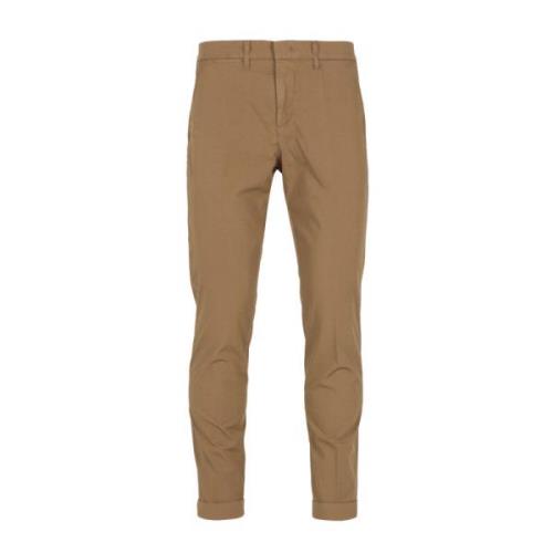 Chinos Fay , Brown , Heren