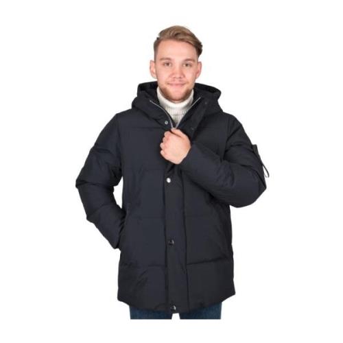 Down Jackets Edwin , Blue , Heren