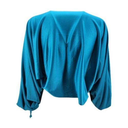 Turquoise Elegante Blouse P.a.r.o.s.h. , Blue , Dames