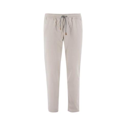 Straight Trousers Eleventy , Beige , Heren