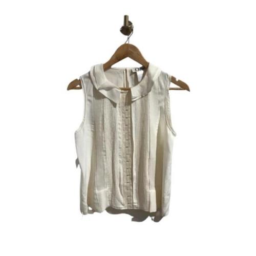Pre-owned Fabric tops Chloé Pre-owned , Beige , Dames