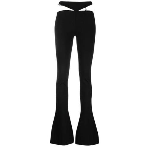 Wijde broek The Attico , Black , Dames