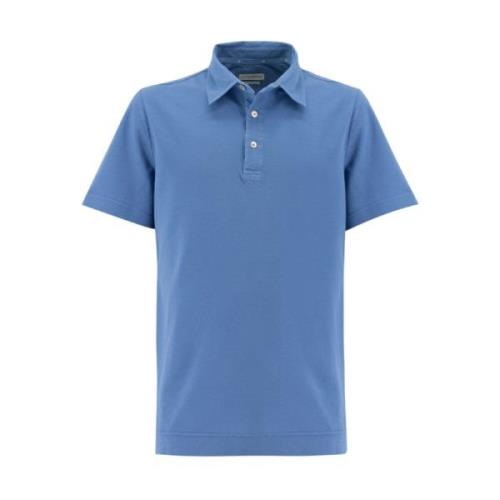 Polo Shirt Ballantyne , Blue , Heren