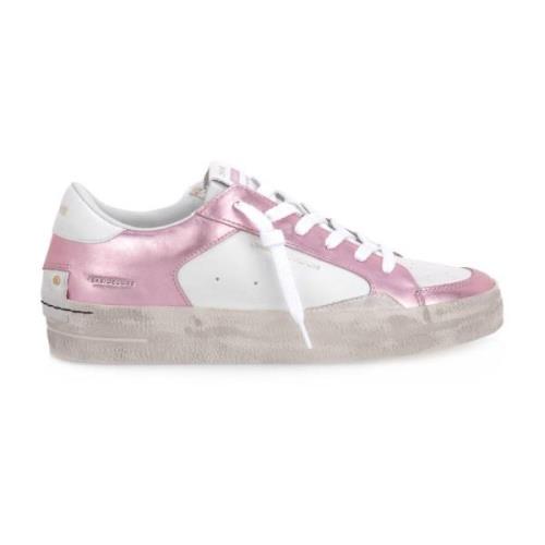Casual stoffen sneakers Crime London , White , Dames