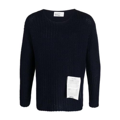 Sweatshirt Ballantyne , Blue , Heren