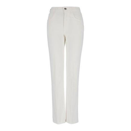 Slim-fit Straight Jeans voor Dames Jacob Cohën , White , Dames