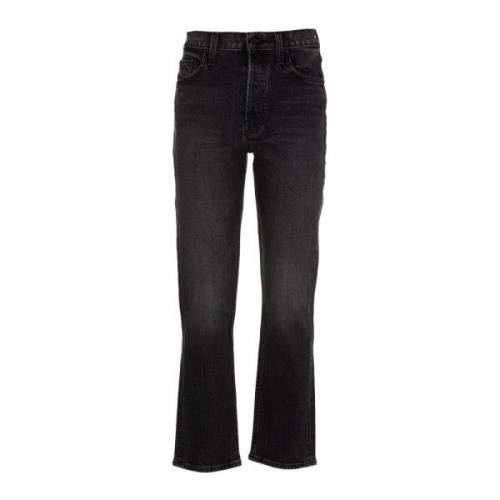 Straight Jeans Mother , Blue , Dames