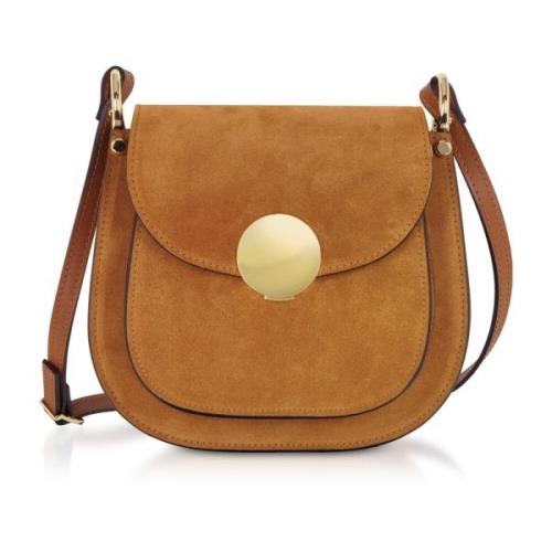 Handbags Le Parmentier , Brown , Dames