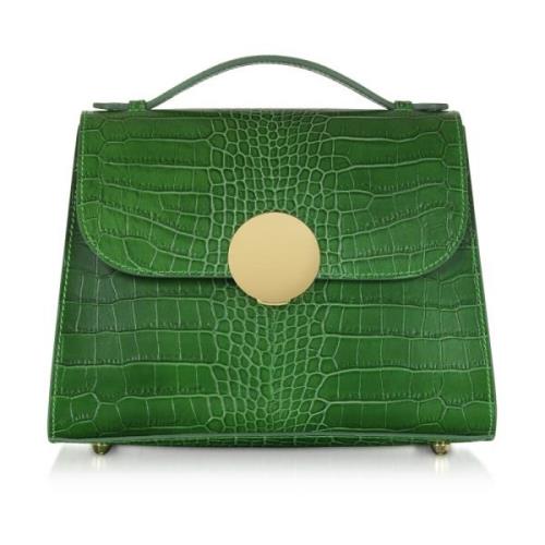 Handbags Le Parmentier , Green , Dames