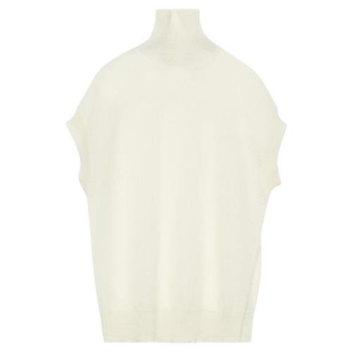 Luxe Turtleneck voor Moderne Vrouwen Fabiana Filippi , White , Dames