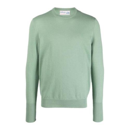 Cashmere Crewneck Sweater Ballantyne , Green , Heren