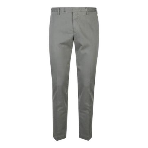 Olijfgroene Skinny Pant PT Torino , Gray , Heren