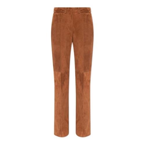 ‘Sewan’ suède broek The Mannei , Brown , Dames