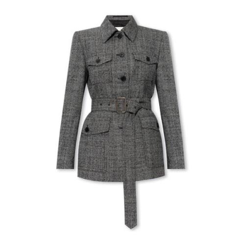 Wollen blazer Dries Van Noten , Gray , Dames