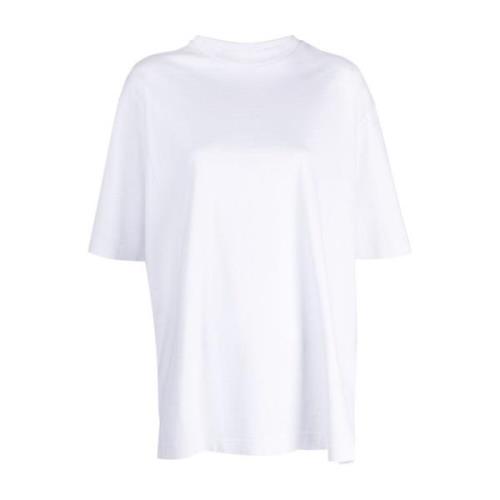Witte Katoenen T-shirt Ambush , White , Dames