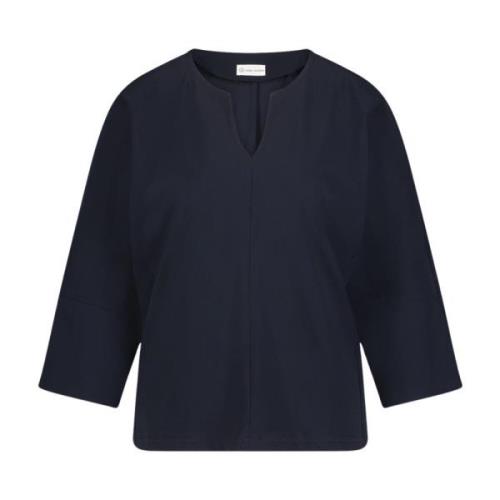 Stami Blouse - Stijlvol en Edgy Technisch Jersey Jane Lushka , Blue , ...