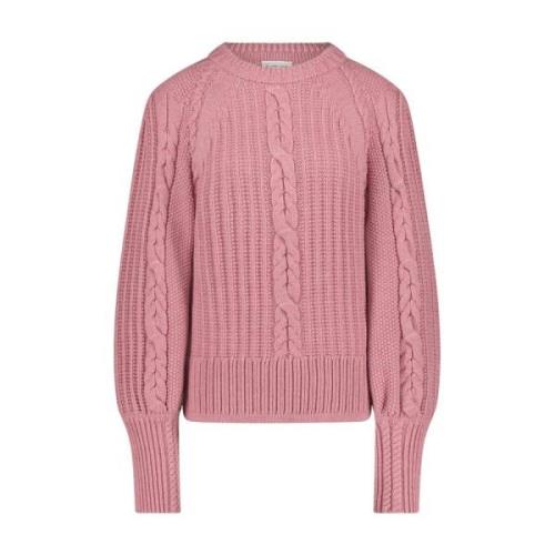 Stijlvolle en Comfortabele Erika Pullover Jane Lushka , Pink , Dames