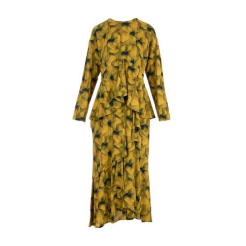 Dresses Odeeh , Yellow , Dames