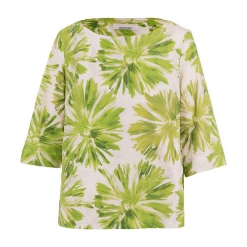 Exclusieve Collectie Stijlvolle Blouses Liviana Conti , Green , Dames