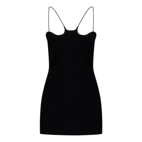 Zwarte jurk voor dames Aw23 Monot , Black , Dames