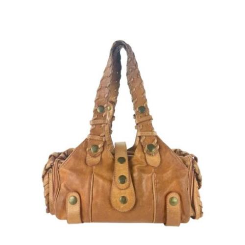 Voldoende lederen handtassen Chloé Pre-owned , Brown , Dames