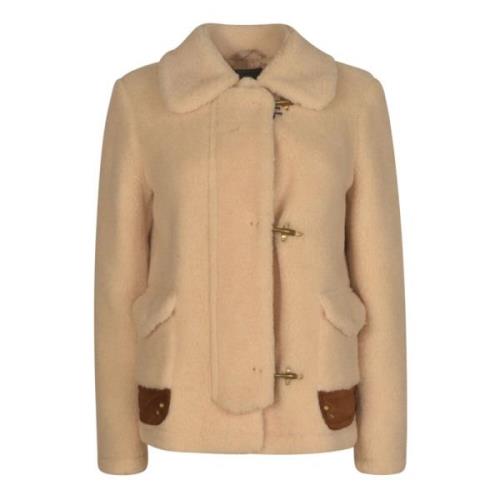 Stijlvolle Jassen voor Vrouwen Fay , Beige , Dames