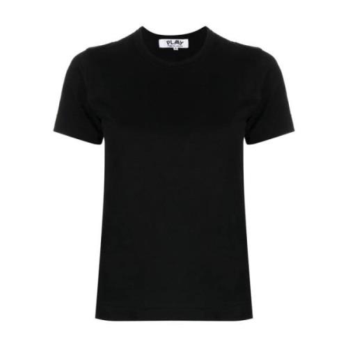 Zwart T-Shirt Comme des Garçons , Black , Dames