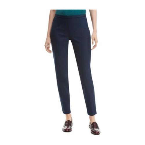 Zijrits Stretch Katoenen Broek Brooks Brothers , Blue , Dames