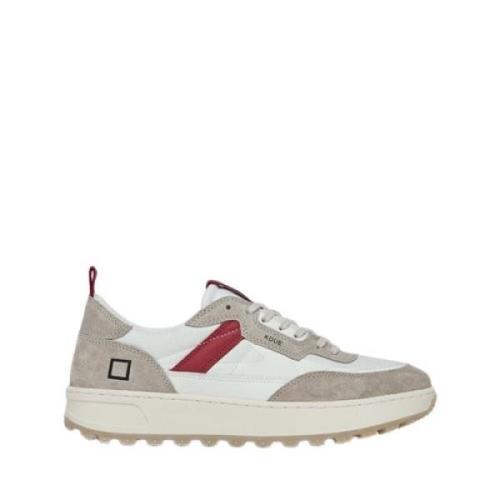 Witte Ripstop Sneakers D.a.t.e. , White , Heren