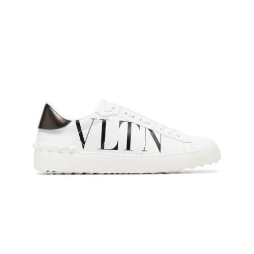 Lederen Sneakers Valentino Garavani , White , Dames