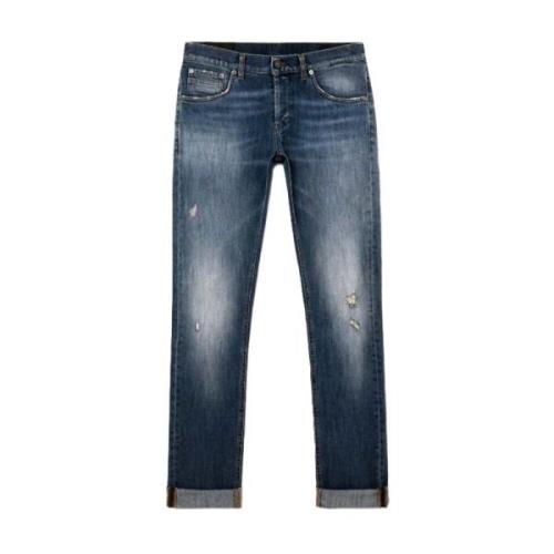 Slim-Fit Ritchie Jeans Dondup , Blue , Heren