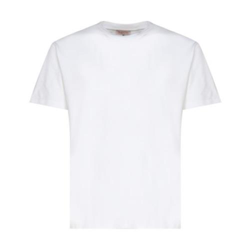 Witte T-shirts en Polos met 98% Katoen Valentino Garavani , White , He...