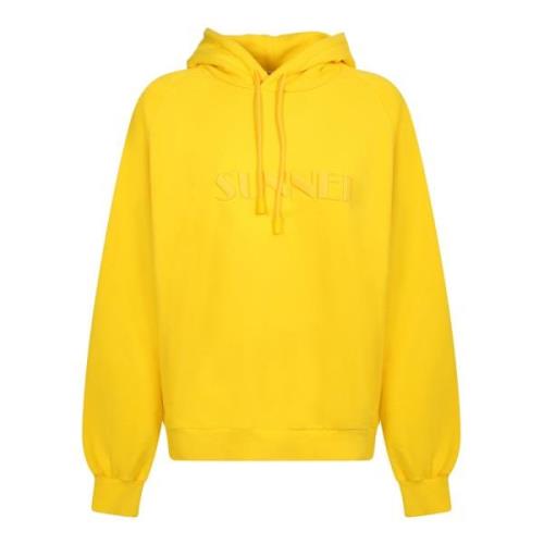 Basic hoodie door Sunnei Sunnei , Yellow , Dames