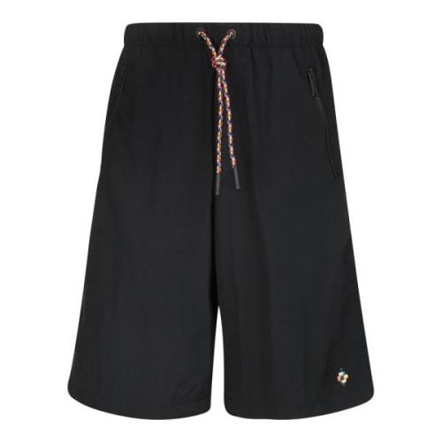 Casual Shorts Marcelo Burlon , Black , Heren