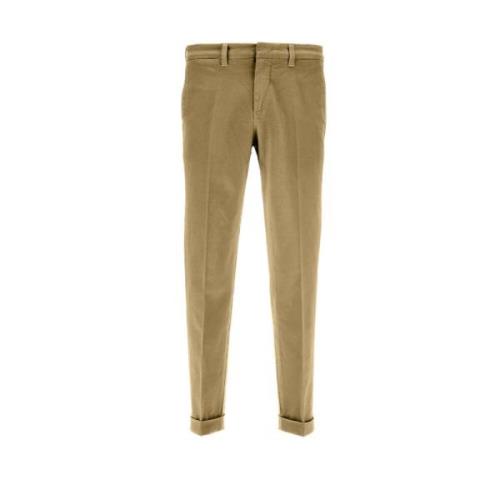 Bruine Broek Fay , Green , Heren