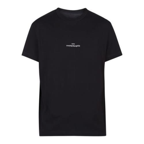 T-shirt Maison Margiela , Black , Heren