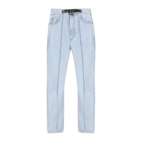 Blauwe Jeans met 98% Katoen JW Anderson , Blue , Dames