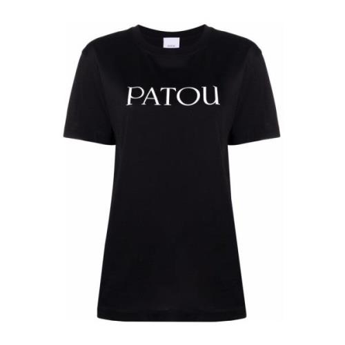 T-Shirts Patou , Black , Dames